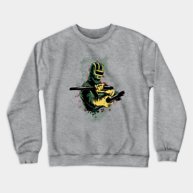 Kick-Ass Crewneck Sweatshirt by Riverart